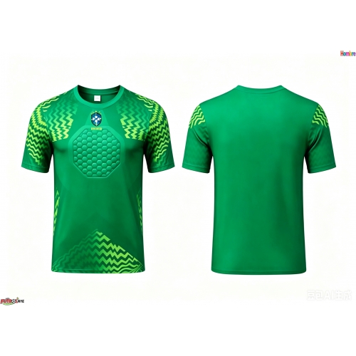 Camiseta Brasil Portero Visitante Equipación Mundial 2026 manga corta